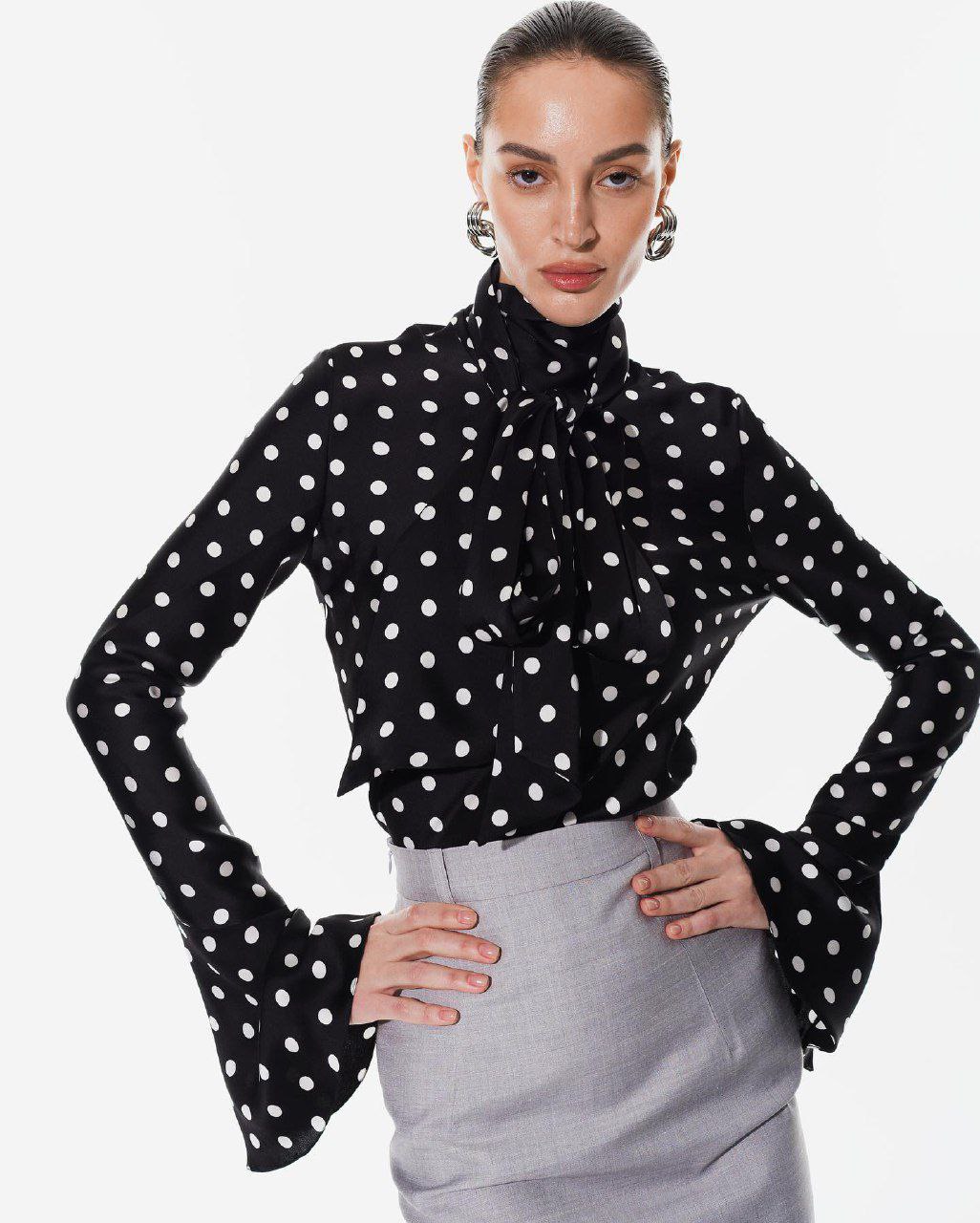 Блузка Polka dot