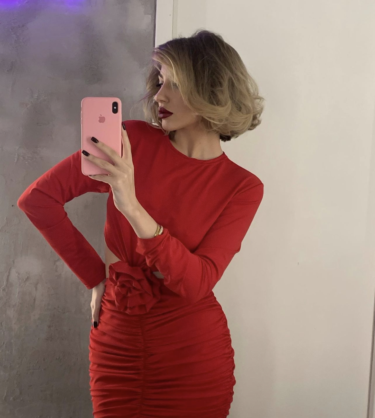 Сукня міні з трояндою Divine Rose